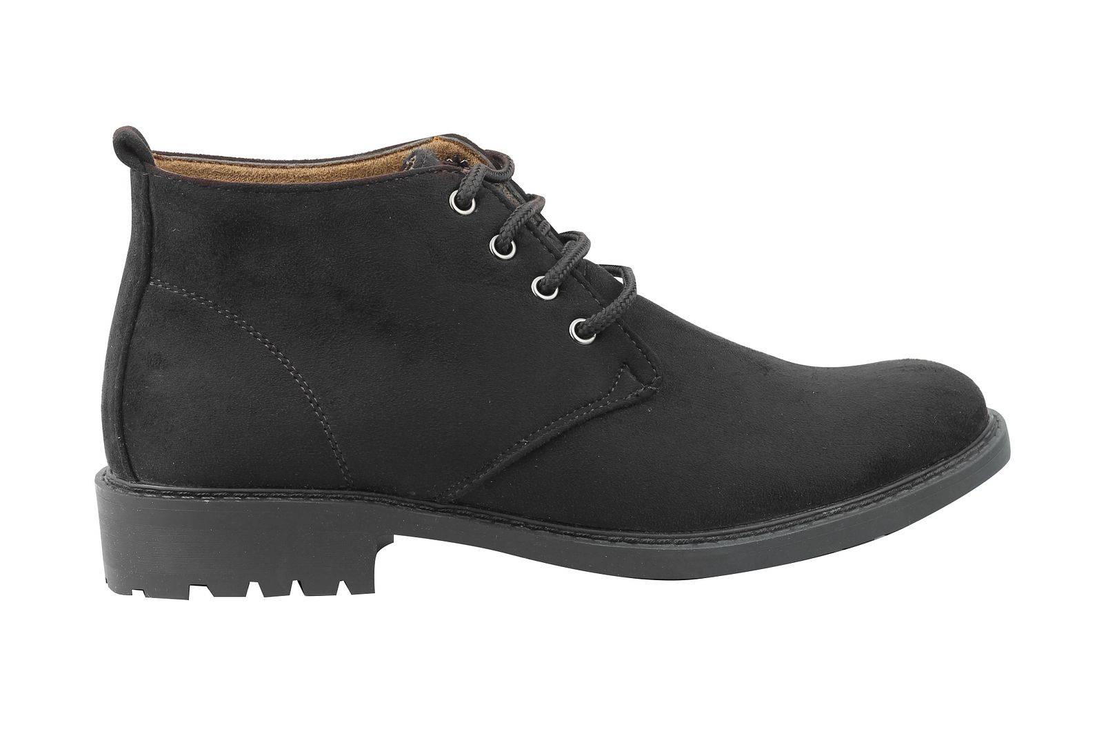 men faux leather boots